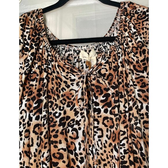 LOST IN LUNAR Leopard Mini Dress – Size 2 US (6 AUS) – NWT - Picture 10 of 11